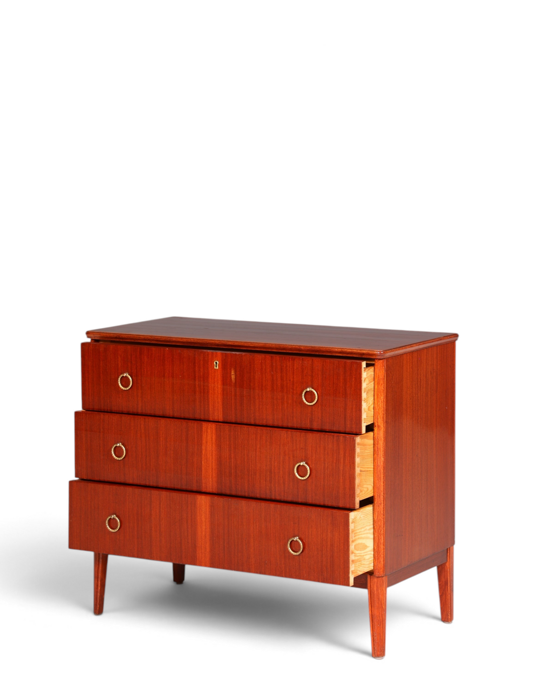 Stilvolle Mid Century Kommode Vintage Sideboard 60s Schubladenkommode Wäschekommode