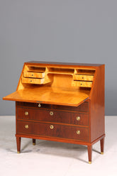 Stilvoller Sekretär im Englischen Stil Büro Kommode Schreibkommode Sekretär Kommode