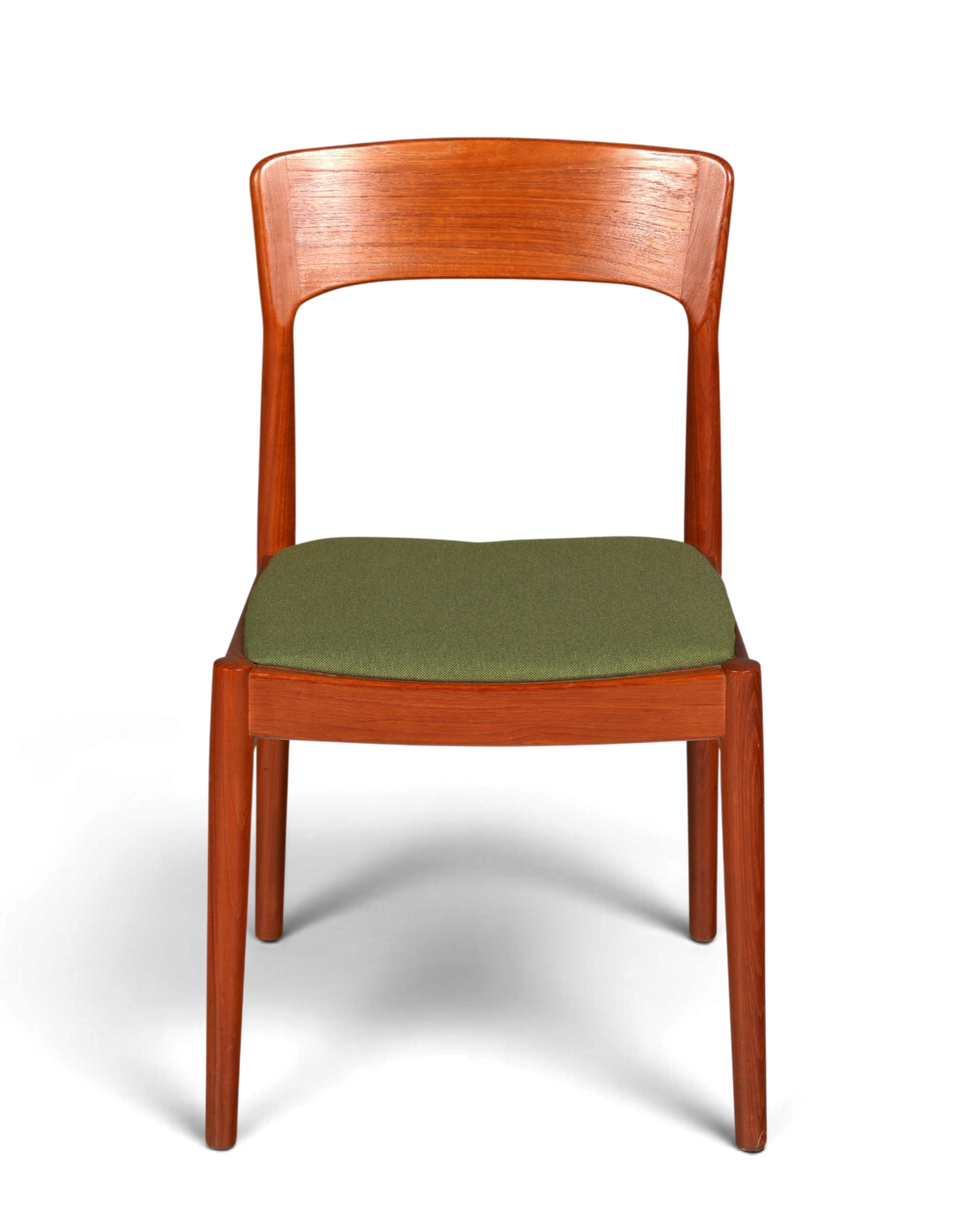 Dänischer Mid Century Esszimmerstuhl Teakholz Henning Kjærnulf Korup Stolefabrik 60er