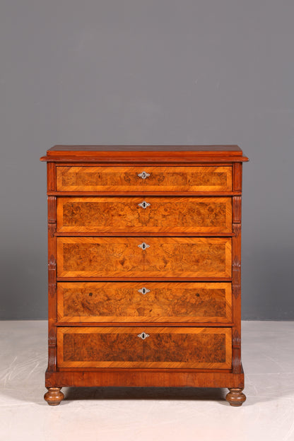 G205 Finish cm Wunderschöne Gründerzeit Kommode Jugendstil Vertiko Schubladenkommode Antik Wäschekommode (Kopie)