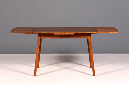 G212 Finish cm Schlichter Mid Century Esstisch ausziehbarer Vintage Tisch Retro Küchentisch (Kopie)