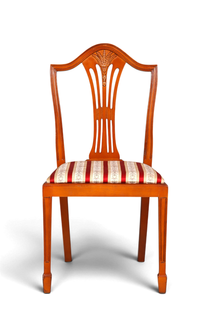 Edler Englischer Stuhl im Hepplewithe Stil Englisch Stuhl Dining Chair Küchenstuhl Sekretär Stuhl