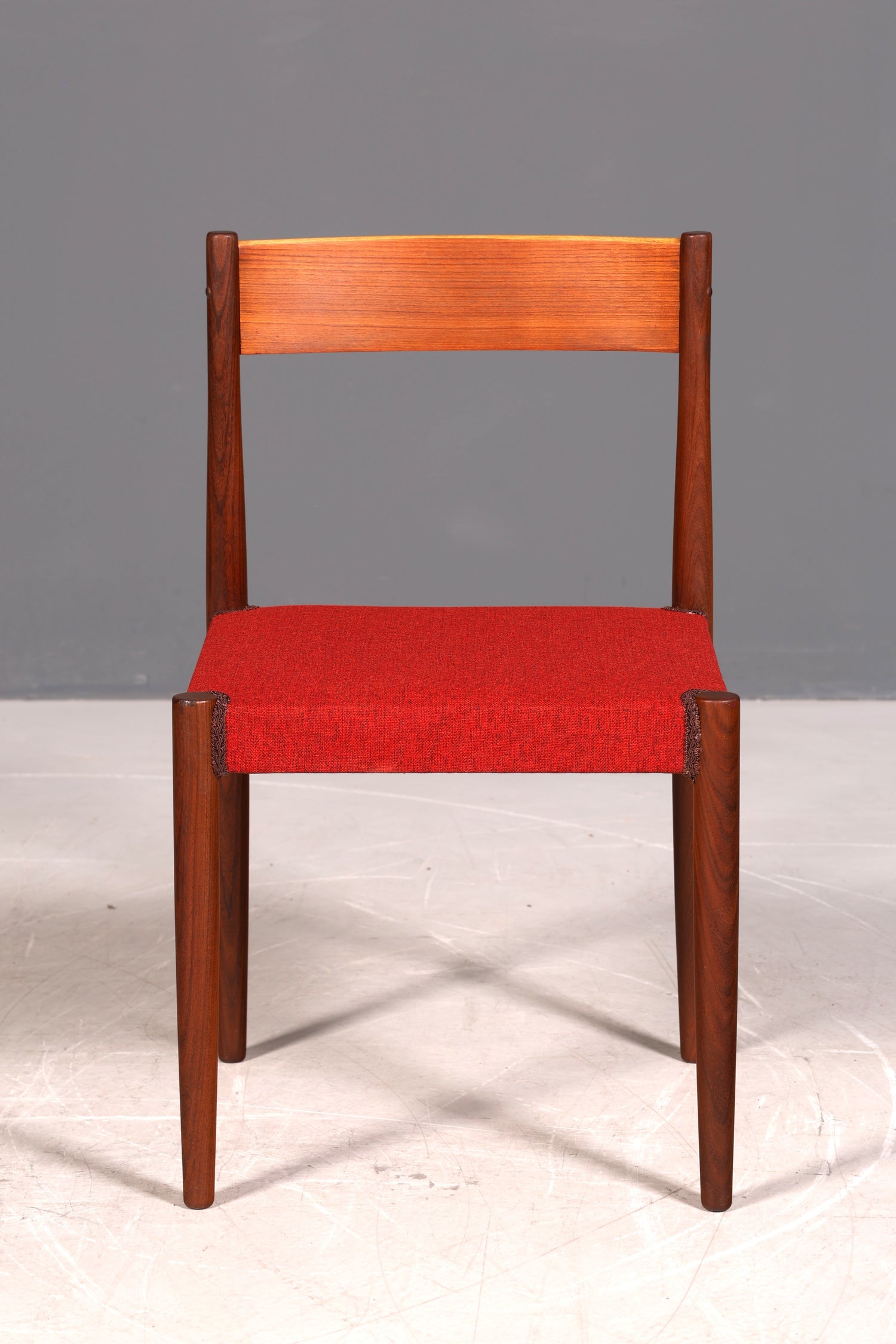 Eleganter Mid Century Stuhl Danish Design Vintage Esszimmerstuhl Retro Küchenstuhl Holz