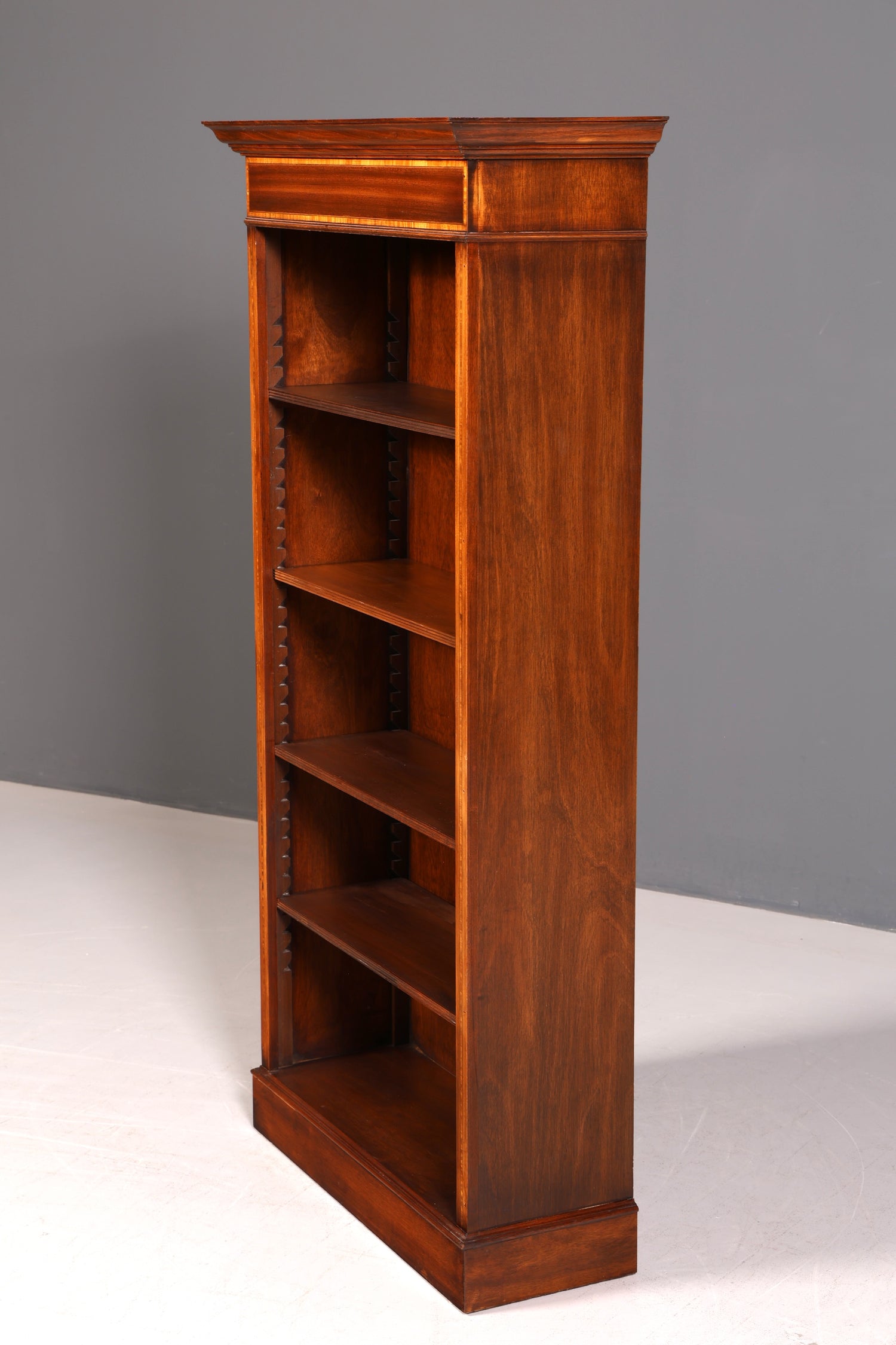 Traumhaftes Englisches Bücherregal Antik Stil Regal Bookshelf Buchablage Bibliothek Wohnzimmerregal