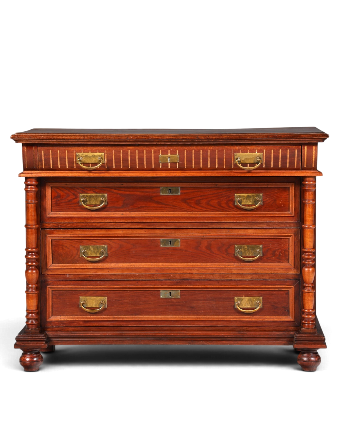 Wunderschöne Gründerzeit Kommode Jugendstil Antik Sideboard Schubladenkommode