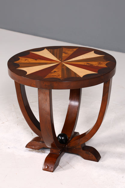 Stilvoller Art Deco Design Tisch Luxus Couchtisch Beistelltisch bunter Ablagetisch