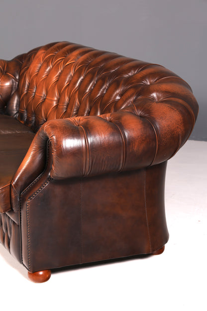 G154 Finish cm Wunderschönes Original Chesterfield Centurion Sofa 3- Sitzer echt Leder Couch (Kopie)
