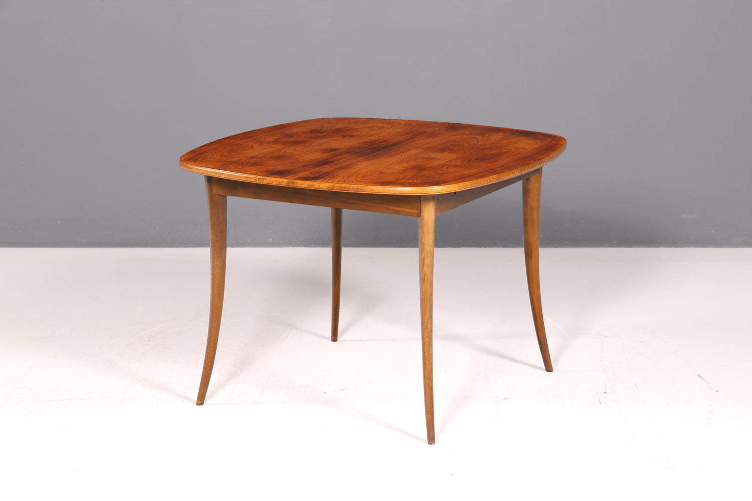 Schlichter Mid Century Esstisch Ausziehbar Vintage Retro Küchentisch 60s Designklassiker Holz