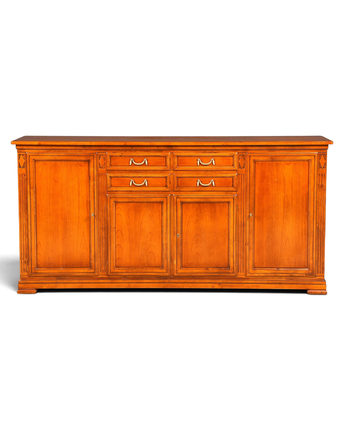 Hauptstadt Möblerei Selva Villa Borghese XXL Sideboard aus massivem Holz im antiken italienischen Stil