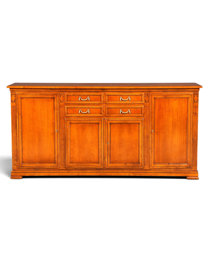 Hauptstadt Möblerei Selva Villa Borghese XXL Sideboard aus massivem Holz im antiken italienischen Stil