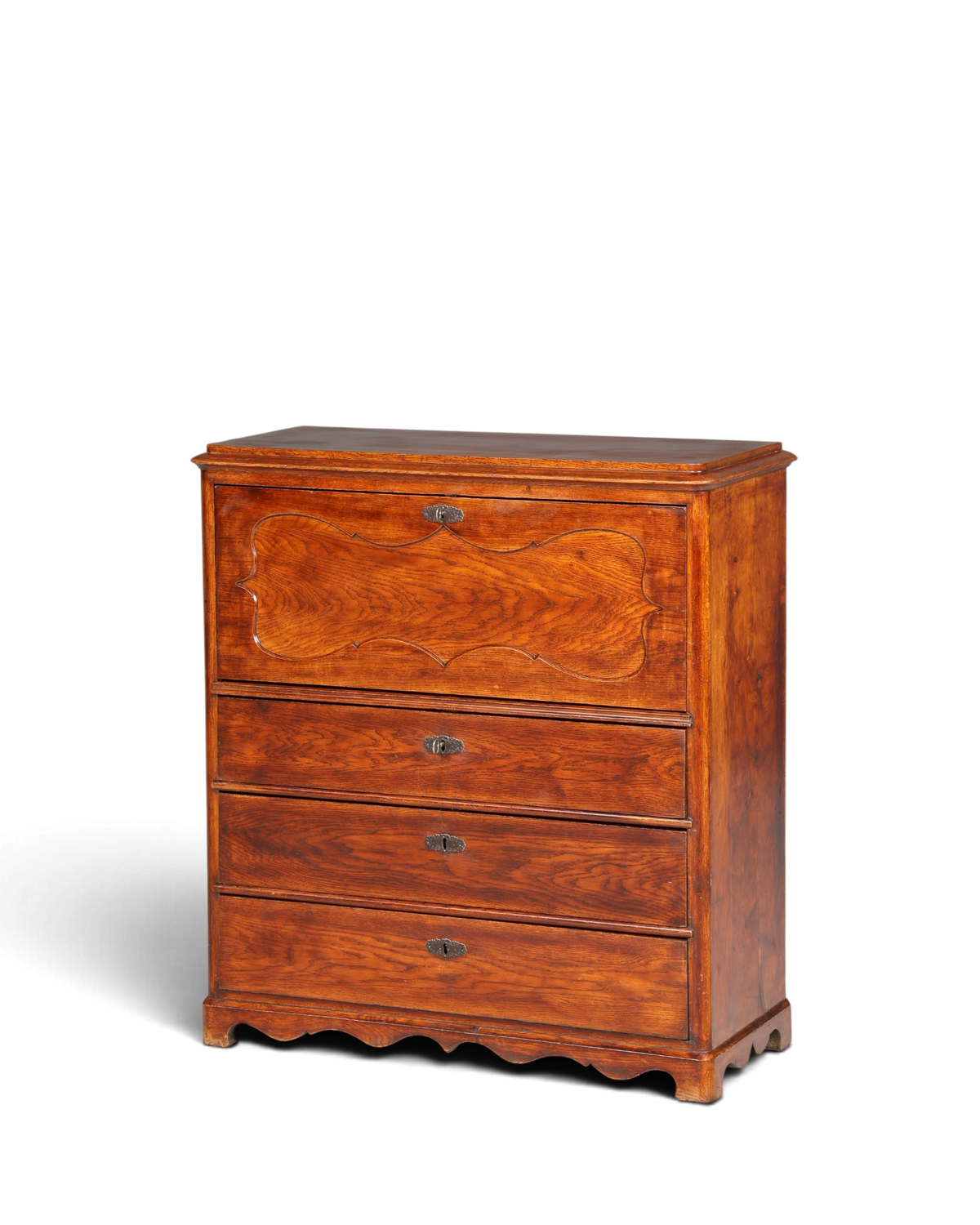 Traumhafter Louis Philippe Sekretär um 1880 Biedermeier Antik Schrank Chiffoniere Kommode