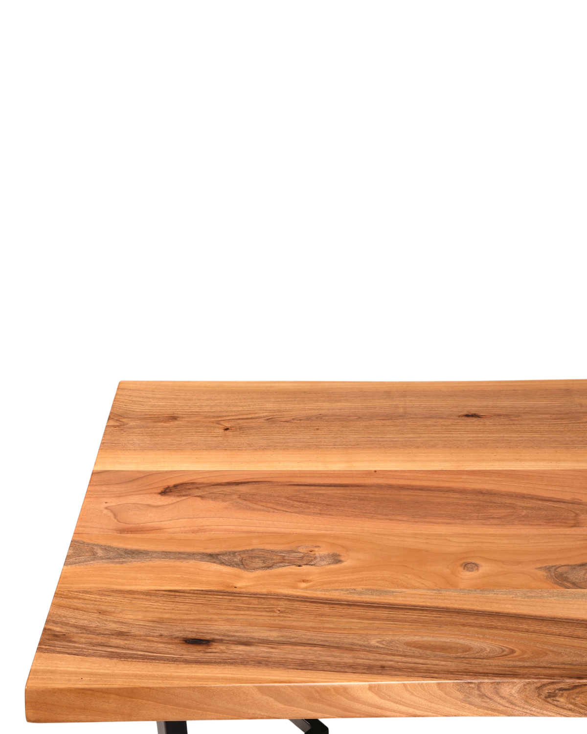 Traumhafter Nussbaum Tisch 220cm-95cm Esszimmer Tisch Baumkanten Platte massiv Holz Küchentisch