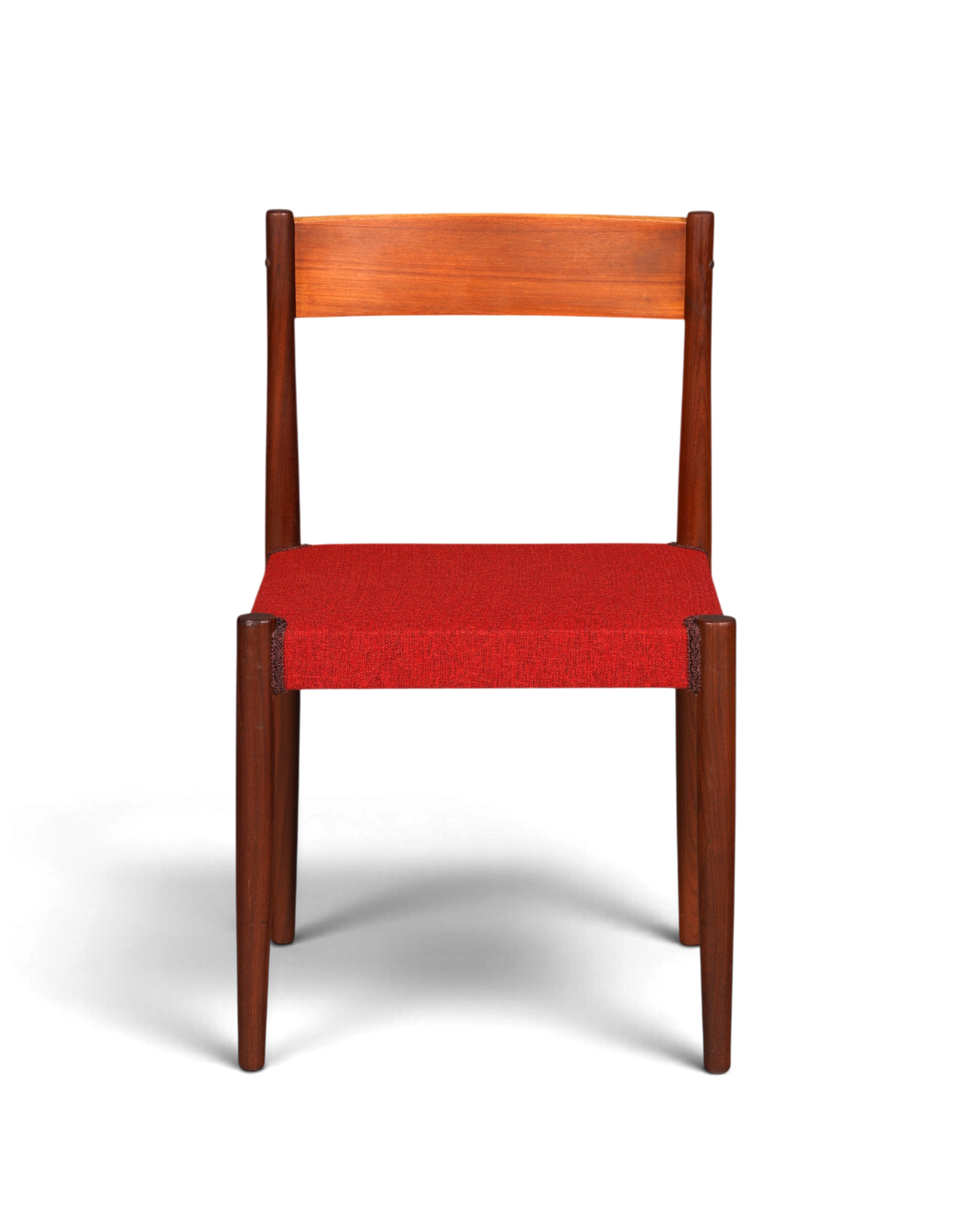 Schlichter Mid Century Stuhl Danish Design Retro Küchenstuhl Esszimmerstuhl Sekretär Stuhl