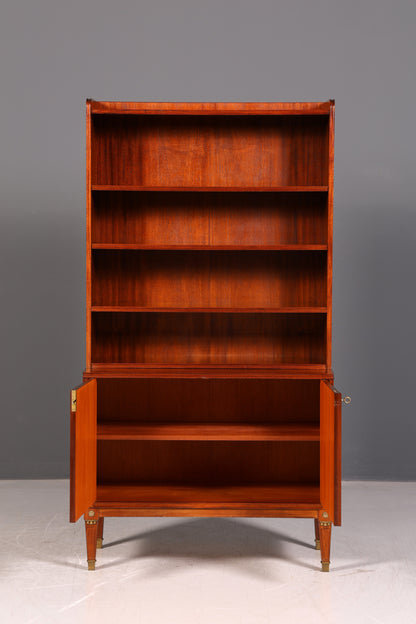 Wunderschönes Regal im Gustavianischen Stil Bücherregal Schrank Highboard Vintage Echt Holz Antik