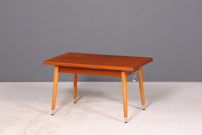 Wunderschöner Mid Century Küchentisch Vintage Tisch ausziehbar höhenverstellbar Esstisch 60s Holz
