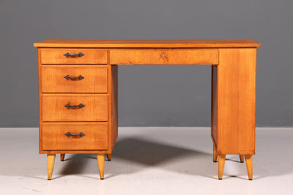 Wunderschöner Mid Century Schreibtisch Danish Design Bürotisch Vintage Retro 60er Office Table Arbeitstisch Holz Skandinavisch