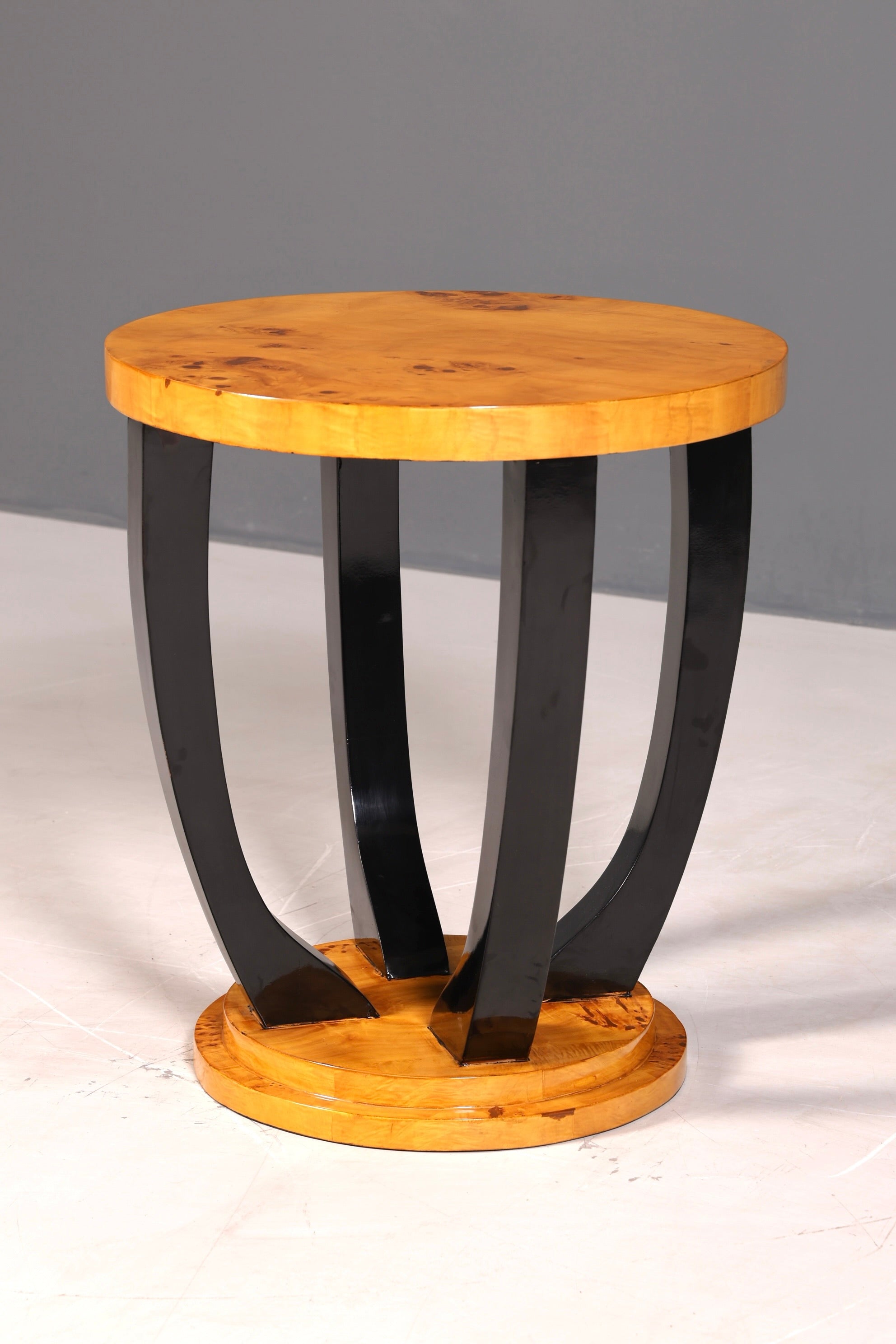 Traumhafter Art Deco Stil Beistelltisch Antik Stil Tisch Luxus Couchtisch Birke Ablagetisch