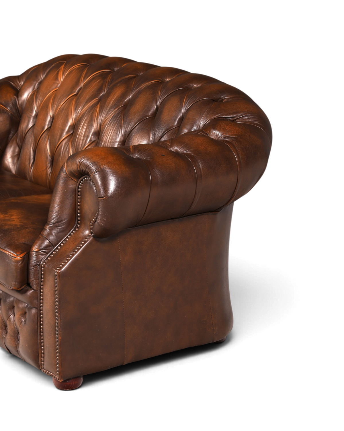 Wunderschöne Original Chesterfield Centurion 2-Sitzer Couch Englisches echt Leder Sofa UK
