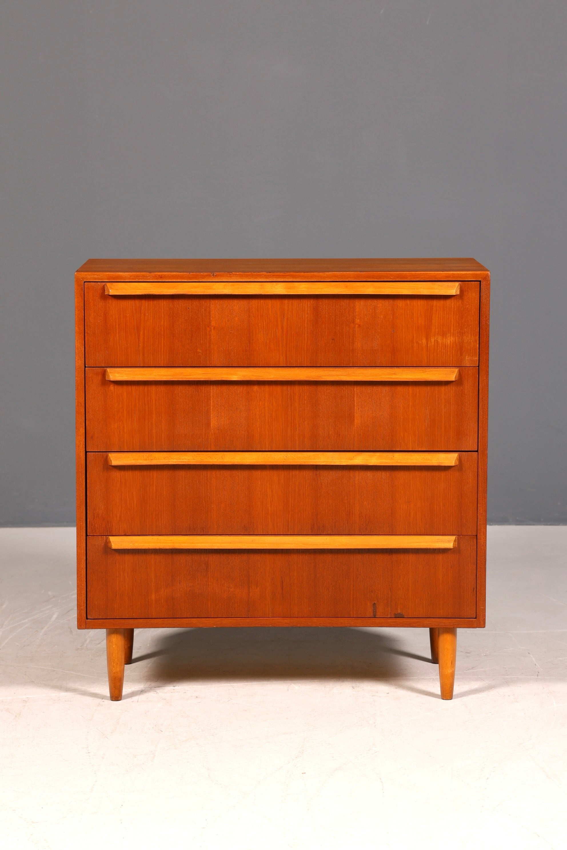 Wunderschöne Mid Century Kommode Teak Holz Sideboard Vintage Danish Design Schubladen Kommode