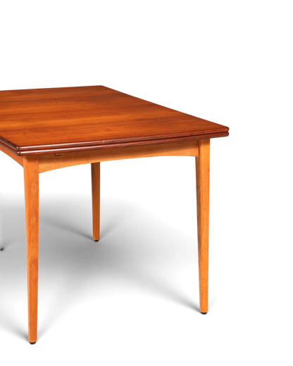 Traumhafter Mid Century Esstisch ausziehbarer Danish Design echt Holz Küchentisch Esszimmer Tisch