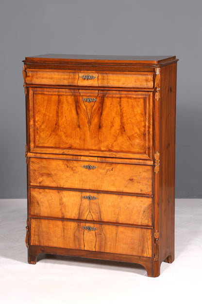 Traumhafter Louis Philippe Sekretär um 1880 Gründerzeit Antik Schrank Chiffoniere