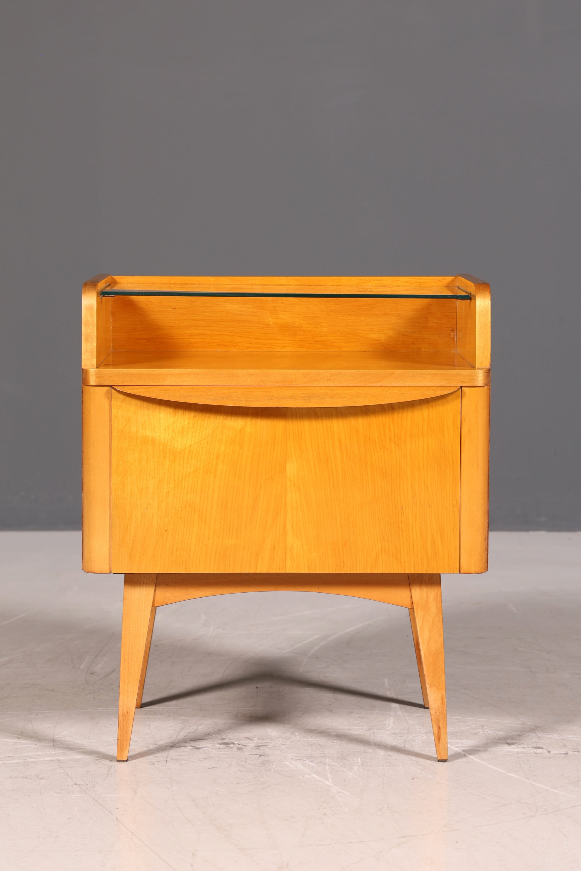 Original Hellerau Kommode Franz Ehrlich Mid Century Klappschränkchen Nachttisch