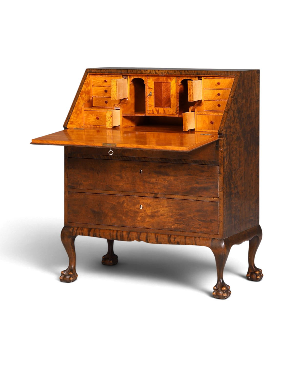 Wunderschöner Sekretär um 1930 Büro Kommode echt Holz Schreibtisch Bürokommode Office Secretary