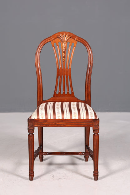 Dreamy chair in Gustavian style, English kitchen chair, antique style secretary chair