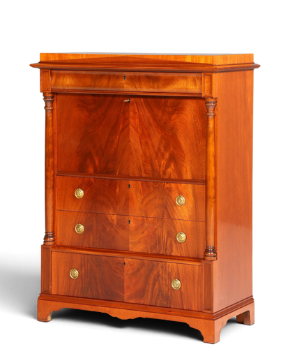 Stilvoller Sekretär im Biedermeier Stil Englisch Kommode Antik Bürokommode