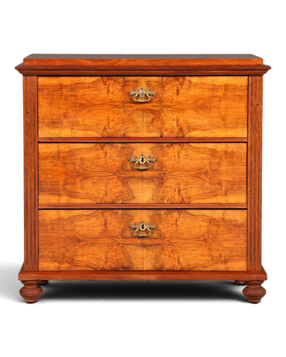 Elegante Gründerzeit Kommode Jugendstil Sideboard Antik Schubladenkommode Wäschekommode