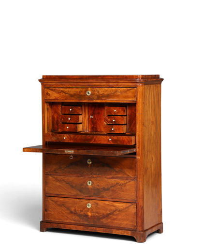 Stilvoller Biedermeier Sekretär Gründerzeit Vertiko Antik Kommode Schreibkommode
