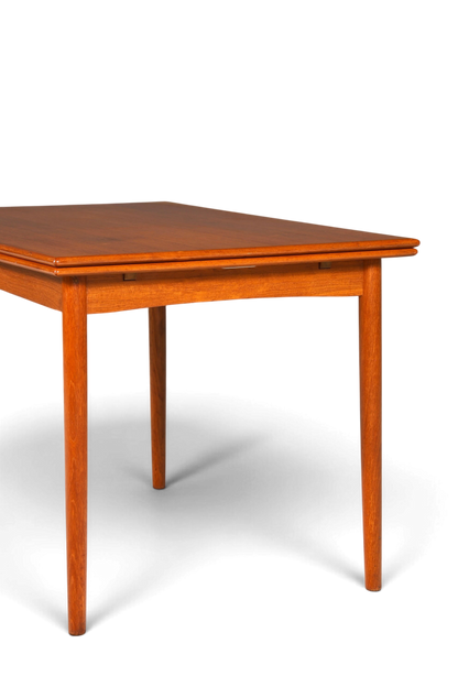 F903 Finish cm Traumhafter Mid Century Esstisch ausziehbarer Danish Design Teak Holz Küchentisch Esszimmer Tisch