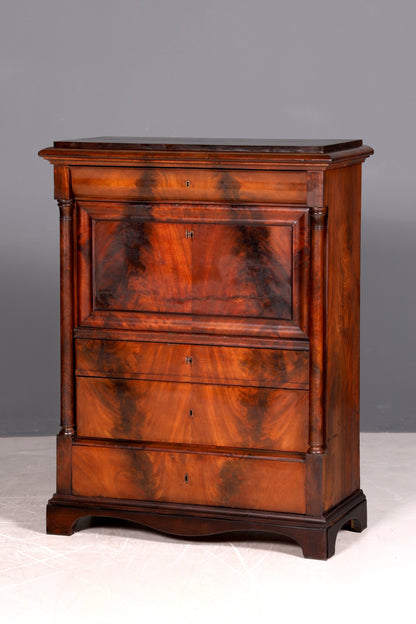 Wunderschöner Biedermeier Sekretär Gründerzeit Vertiko Antik Kommode Schreibkommode