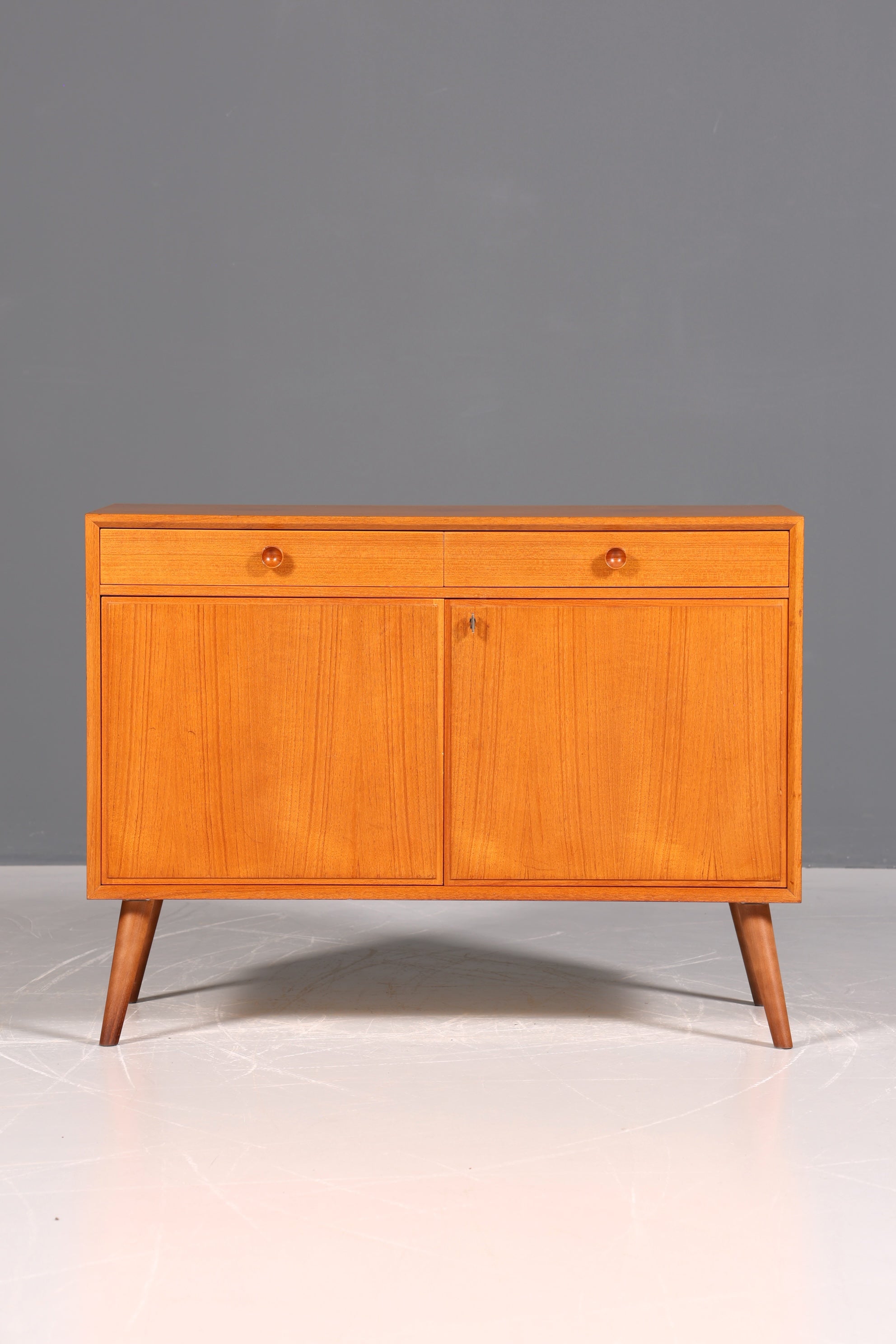 Traumhafte Mid Century Kommode Vintage Schrank Retro Flur Kommode 60s Regal Sideboard