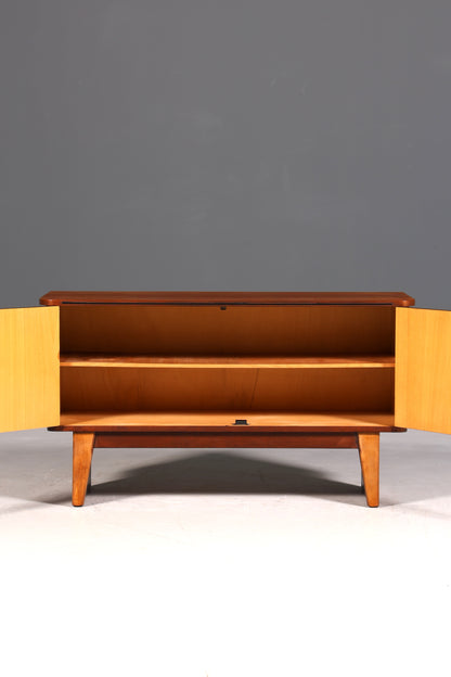 F950 Finish cm Wunderschöne Mid Century Kommode Vintage Schrank Retro Flur Kommode 60s Regal Sideboard