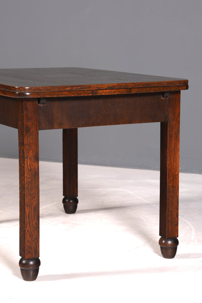 Wunderschöner Jugendstil Esstisch um 1910 ausziehbarer Tisch echt Holz Art Deco Antik Küchentisch