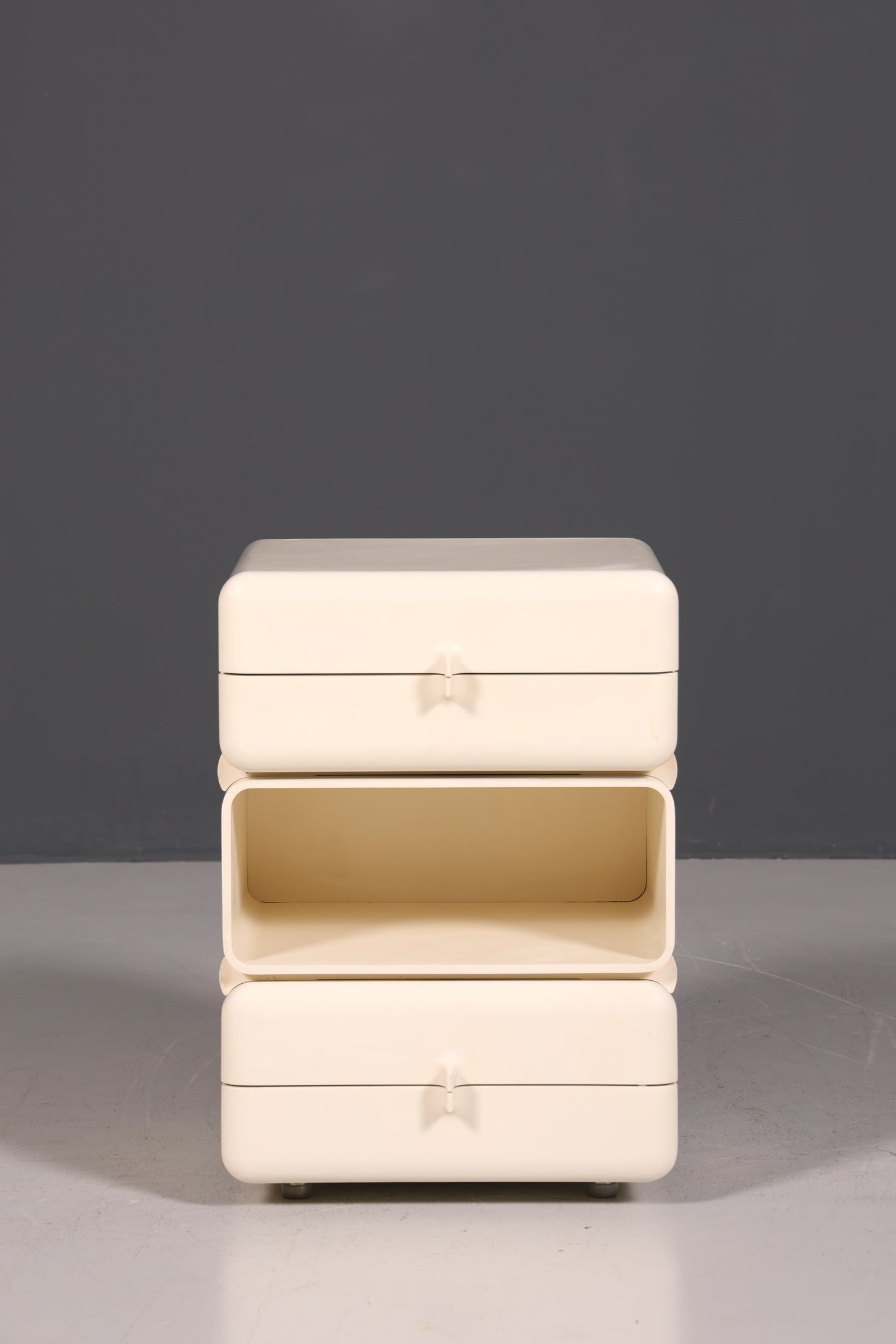 Rare Mid-Century Chest of Drawers, Space Age Modular Nightstand Design, French Vintage Chest of Drawers, 1 of 5