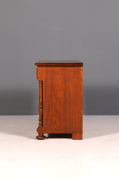 G777 Finish Wunderschöne Gründerzeit Kommode Louis Philippe Nussbaum Schubladen Kommode Sideboard um 1880 (Kopie)