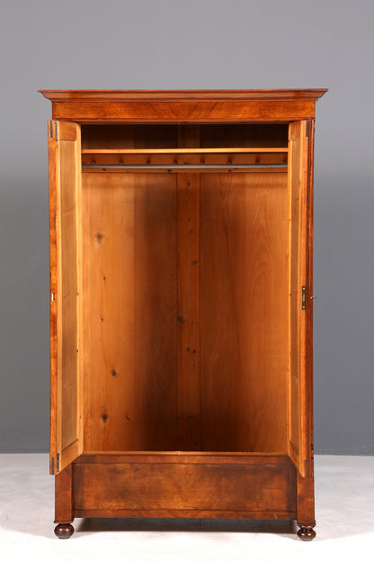 Edler Gründerzeit Schrank um 1880 Kleiderschrank Antik Jugendstil Wäscheschrank Dielenschrank