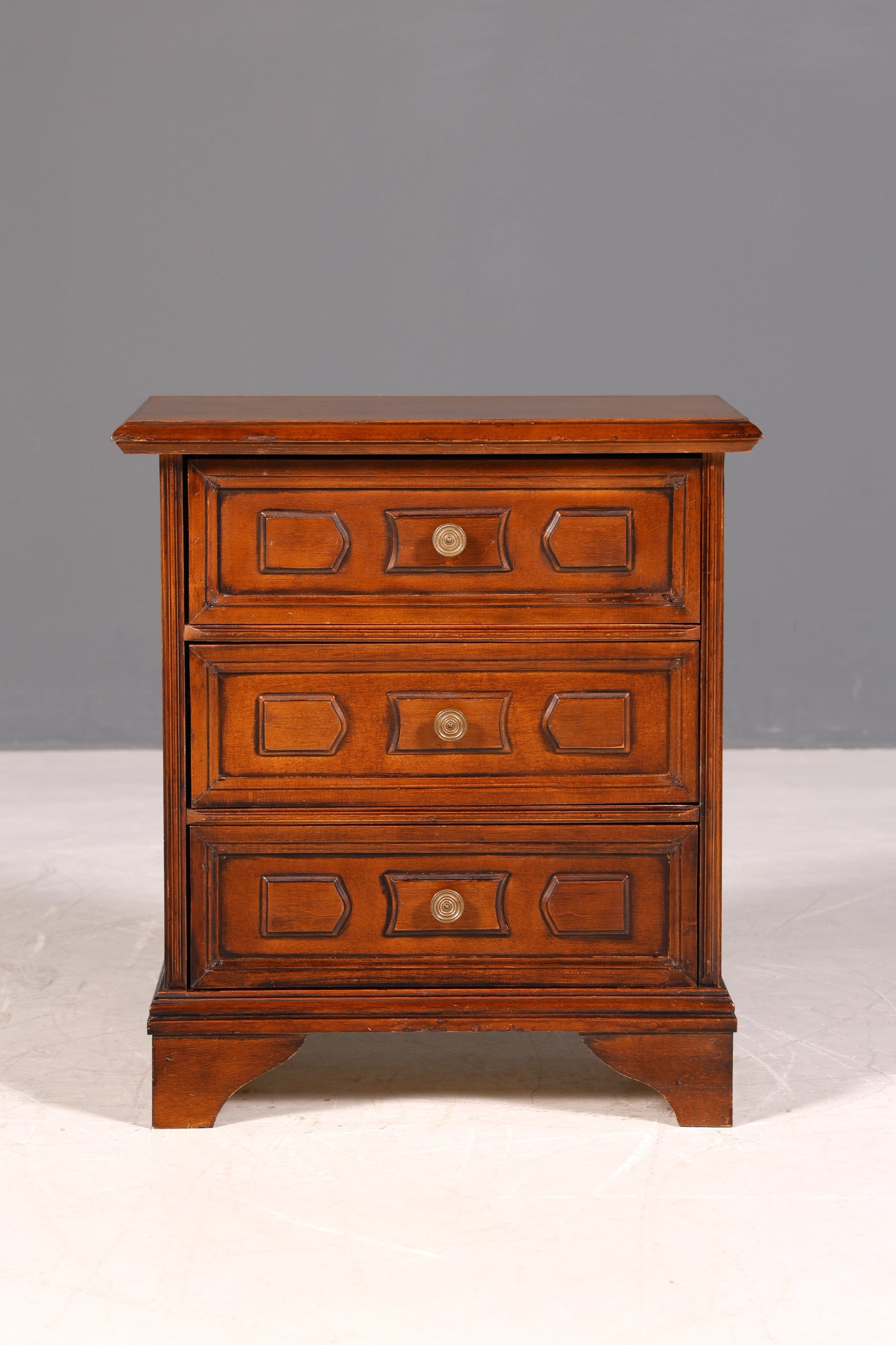 G111 Finish Wunderschöne Englische Kommode Holz TV Schrank Antik Sideboard