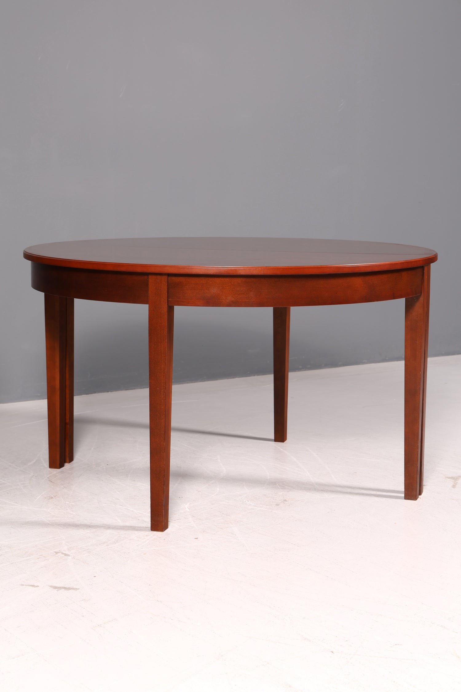 Dreamlike Mid Century Extendable Round Dining Table Vintage Kitchen Table Dining Room Table Round Table Wood