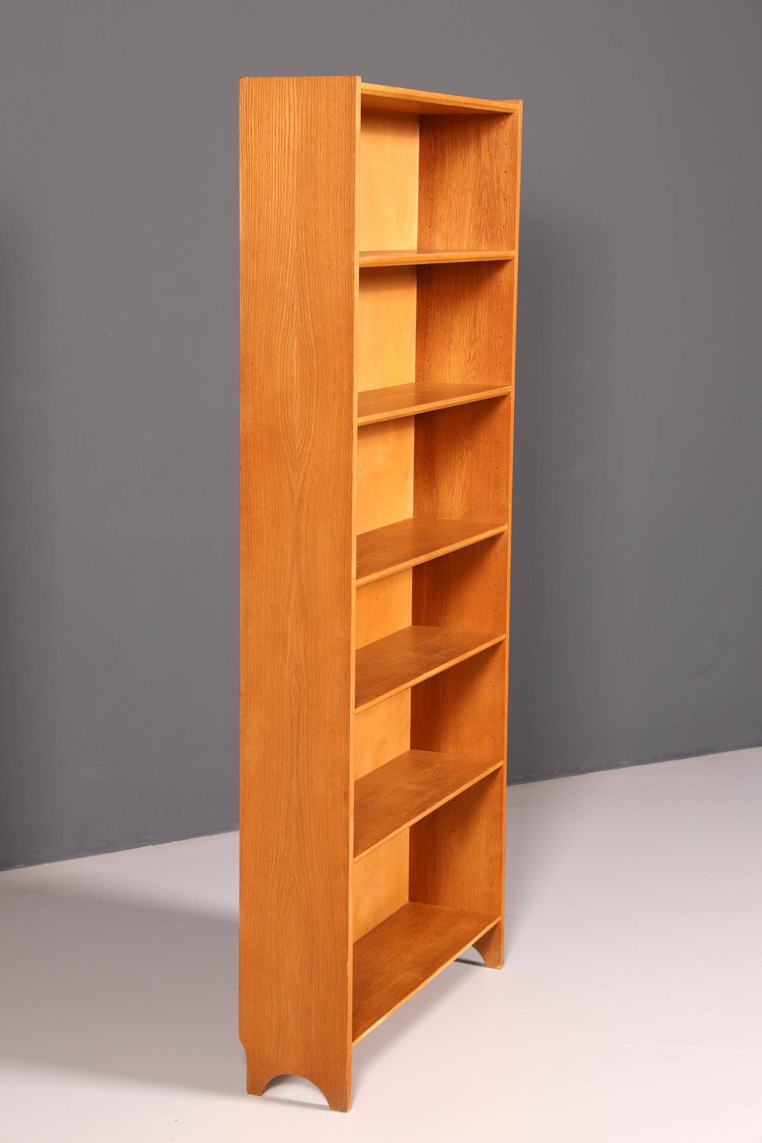 Schlichtes Mid Century Regal Vintage Bücherregal Schrank Buchablage 60s Bookshelf
