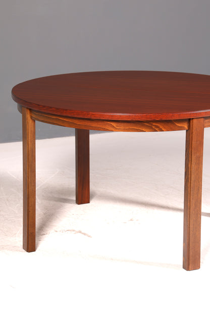 Edler Mid Century Esstisch der Marke Ulferts Ausziehbar Rund Küchentisch Rundtisch Schwedisches Design Vintage 60er