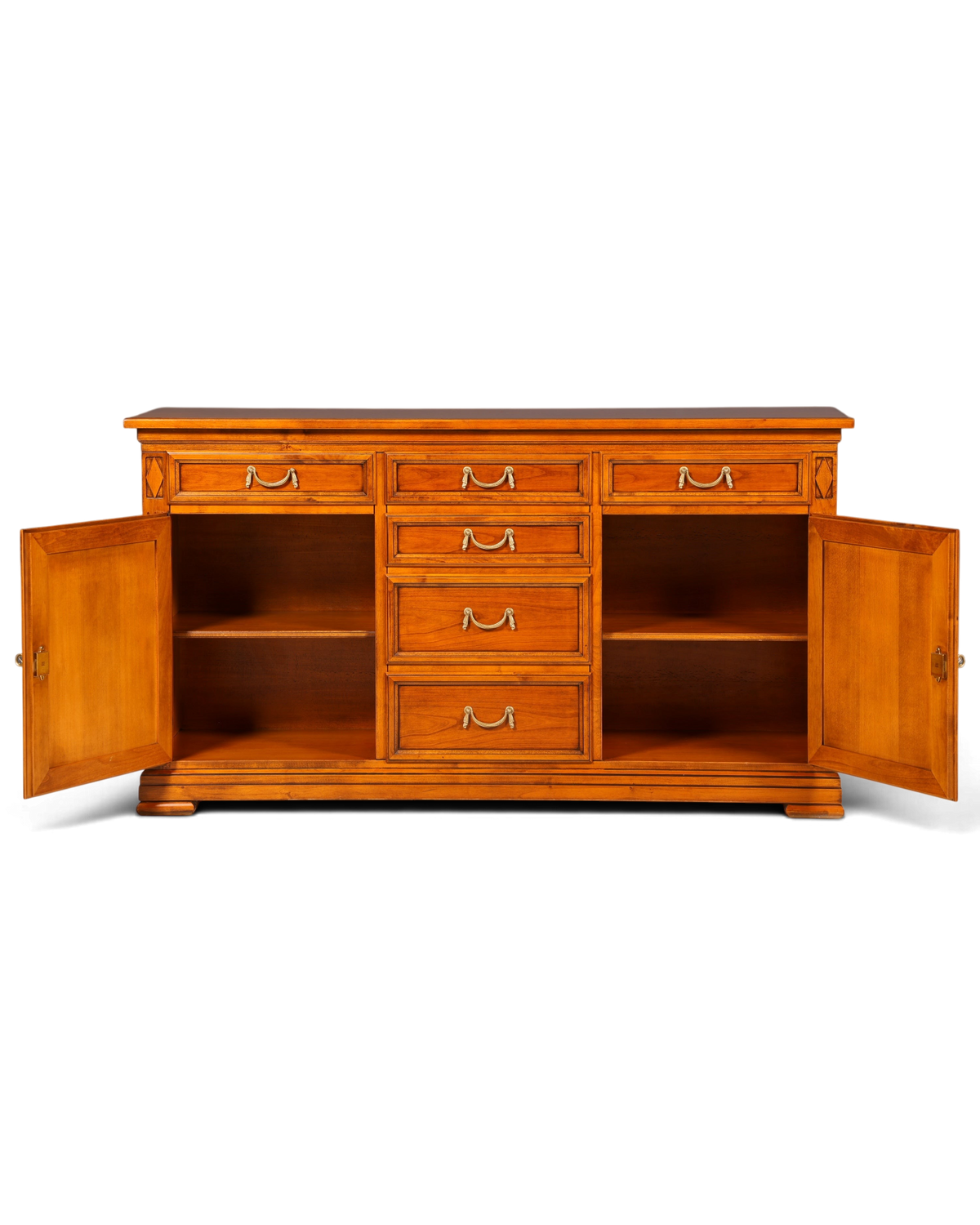 Hauptstadt Möblerei Selva Sideboard Villa Borghese aus Holz im Antik Stil mit Schubladen und Türen