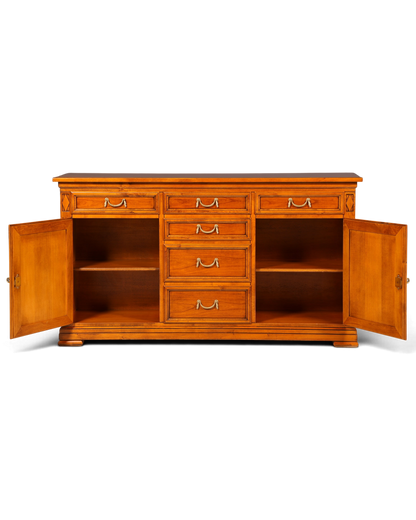 Hauptstadt Möblerei Selva Sideboard Villa Borghese aus Holz im Antik Stil mit Schubladen und Türen