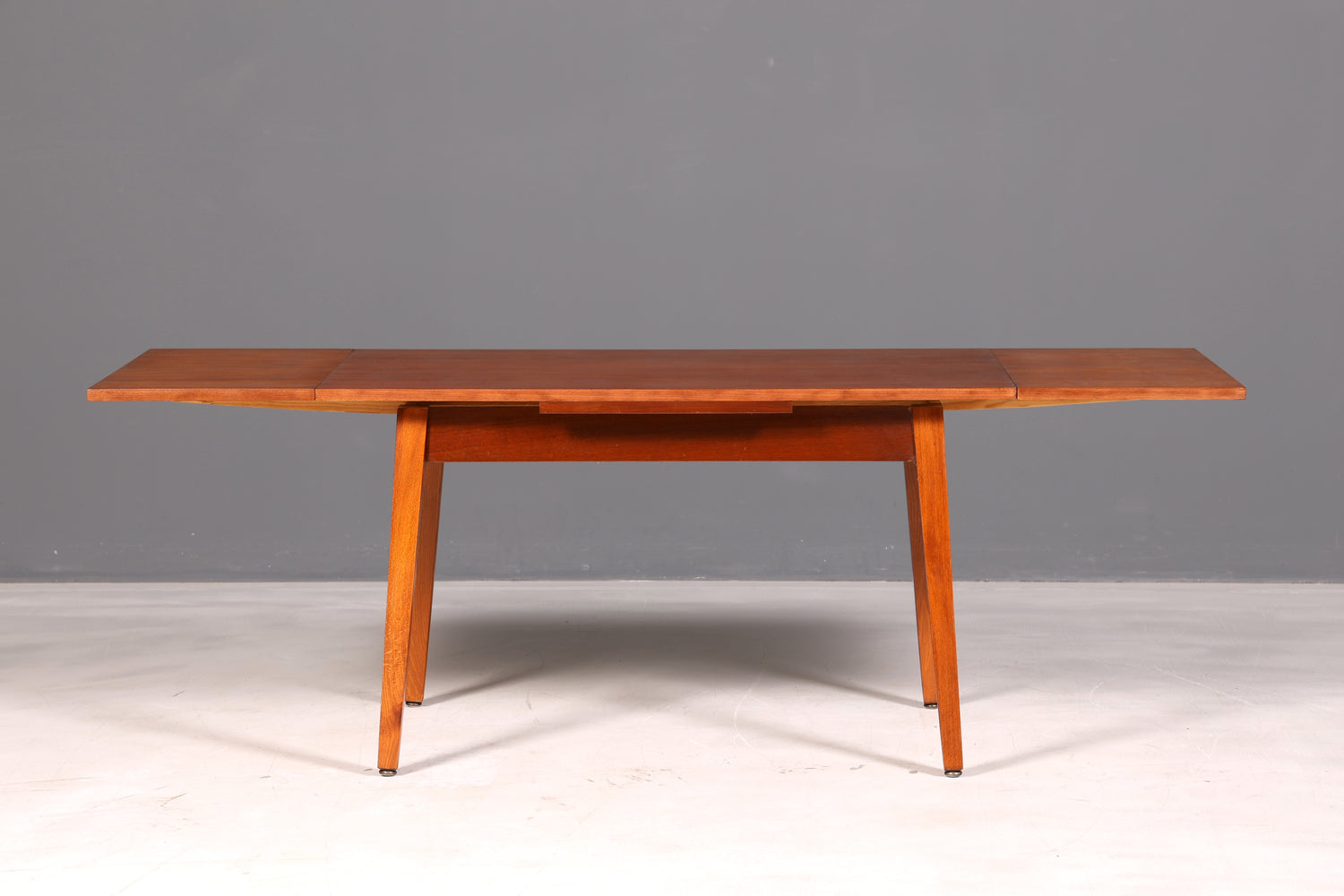 Wunderschöner Mid Century Küchentisch Vintage Tisch ausziehbar höhenverstellbar Esstisch 60s Holz
