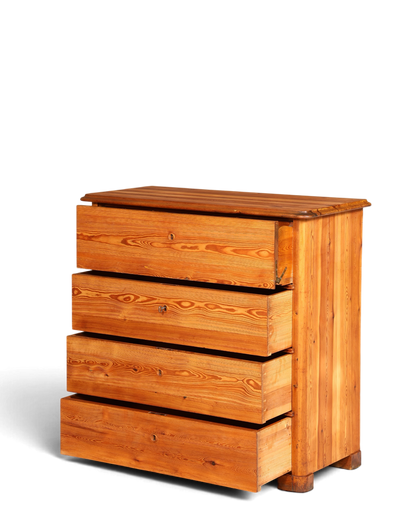 Stilvolle Biedermeier Kommode Antik Schrank Schubladenkommode Weichholz Wäschekommode