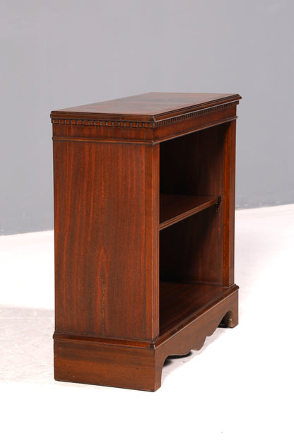Edles Englisches Bücherregal Mahagoni Regal Antik Stil Standregal Bücherschrank Vintage