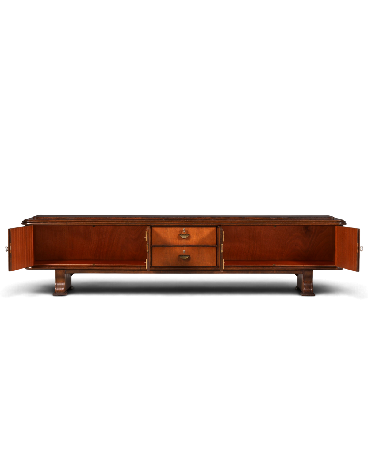 G393 Finish cm Mid Century Sideboard Vintage TV Kommode 60s Schrank Longboard Retro Lowboard (Kopie)