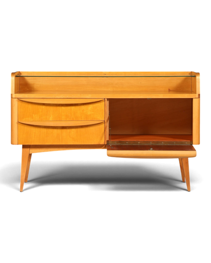 Original Hellerau Schrank Franz Ehrlich Mid Century Sideboard Lowboard DDR Design